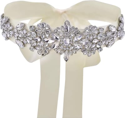 Bruidsjurk Corsage met Glitters en Parelmoer voor Gala en Feesten