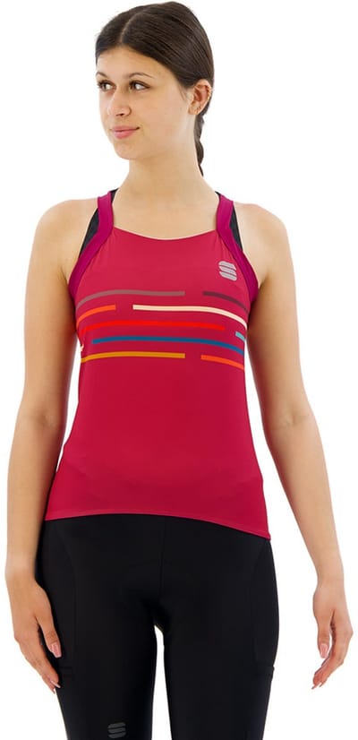 Sportful VELODROME TOP Dames Cyclamen - Vrouwen - maat XS