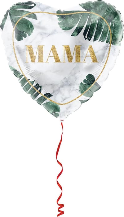 Qualatex - Folat - Folieballon Mama Hartvorm 46 cm