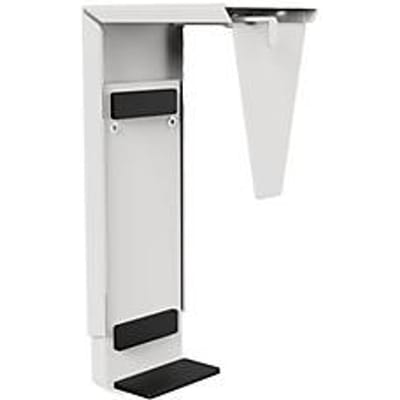 Fellowes CPU houder, verstelbaar, tot 15 kg, open frame ontwerp, staal, wit