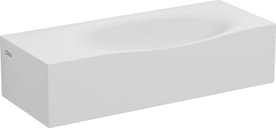 Clou Hammock fontein 45cm, met kranenbank links, aluite