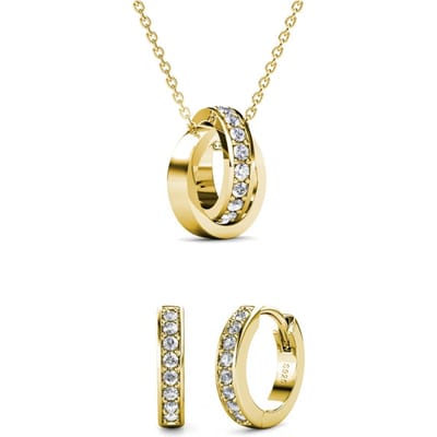 Circle Hoop Sets - Oostenrijks kristal