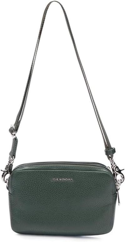 Mandarina Duck Schoudertas - Camera Tas Leer - Dagelijks Gebruik - Verstelbare Band - 20 x 5 x 13 cm