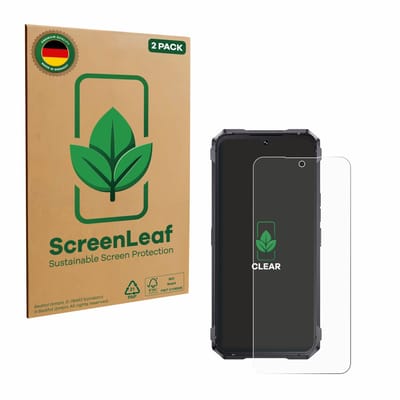 2 Stuks Screenprotector voor Cubot King Kong 11 - Hoogwaardige Beschermfolie transparant