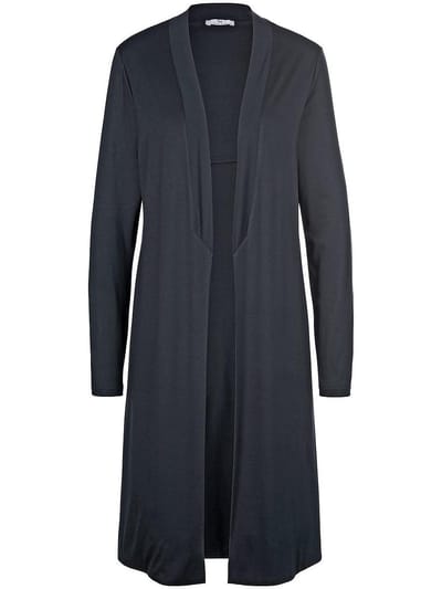 Lang jersey vest lange mouwen Van Peter Hahn blauw