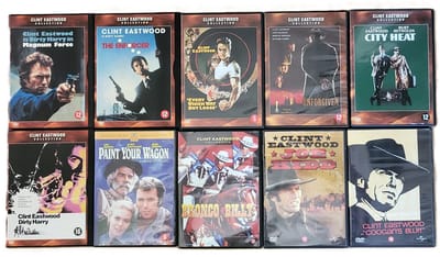 Clint Eastwood - 10 dvd pakket