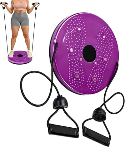 Taille Draaier - Buikspier Trainer - Fitness Oefeningen - Balans Verbeteraar - 25cm Diameter