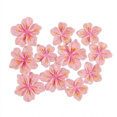 Roze kersenbloesem koelkast magneten set van 11 stuks – decoratieve whiteboard magneten met bloesem bloemen voor koelkast, keuken en kantoor