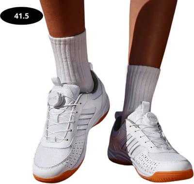 Bovista Tennisschoenen - Heren - Dames - Tenniskleding - Indoor - Outdoor - Wit - Maat 41.5