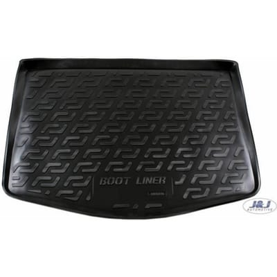 J&J AUTOMOTIVE | Tapis De Coffre Caoutchouc Premium Pour Ford C-Max 2010-2019 noir