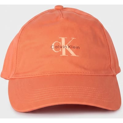 Calvin Klein Monologo Printed Bassinet Scarf Sunfruit Fun Größe: OS | Hüte Outlet | Damen