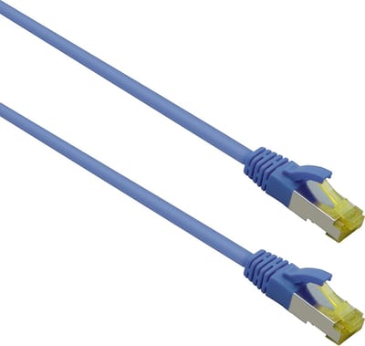 ultra flex Patchkabel S/FTP Cat 6a TPE blau 3,0m