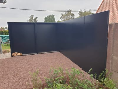 Gerofence Aluminium schutting 50 x 5 x 180 cm Geroba