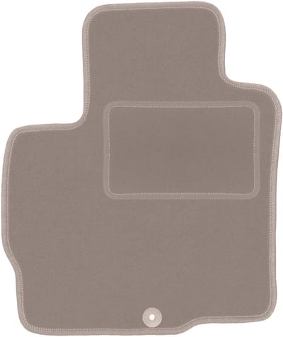 Beige bestuurdersmat voor: Mitsubishi Outlander III SUV (2012-)