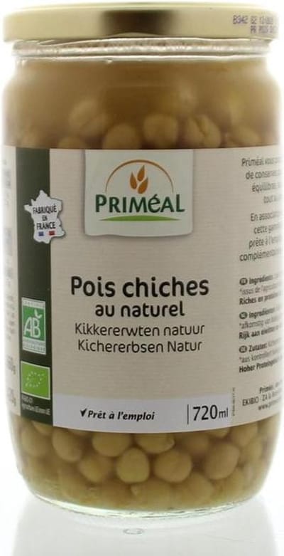 Primeal Kikkererwten conserve 660 gram