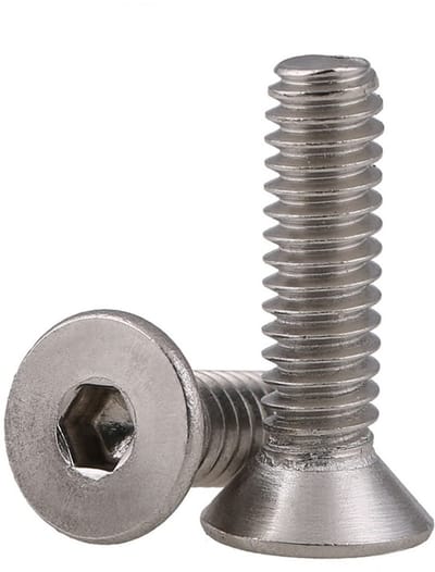 Dailygoods- Schroef 10 Stuks - Hex Hoofd Bouten - 304 Roestvrij Staal - Volledige Draad - Anticorrosief - Duurzaam en Veilig - Bout