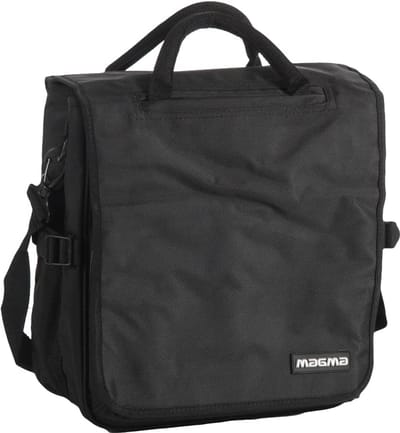 Platen Tas - DJ Tas Accessoires - Korte Gigs - Waterafstotend Ballistisch Nylon - 33x33x20 cm - Zwart