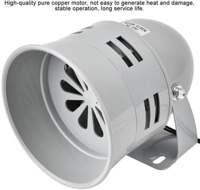 Dailygoody - Elektrische Motor Aangedreven Alarm - 120 Decibel Sirene