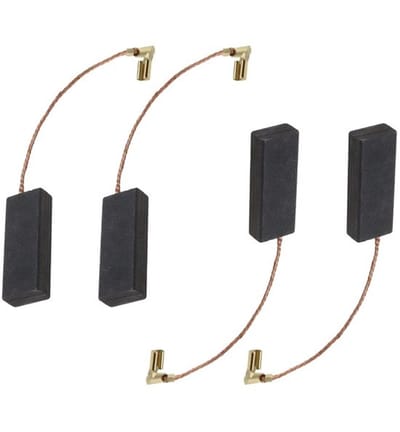 Koolborstels 2 paar - Vervanging voor Grasmaaier - 29x11.2x6.2mm - Compatibel met Flymo/Dewalt - Hoge sterkte - Lange levensduur - Koolborstel