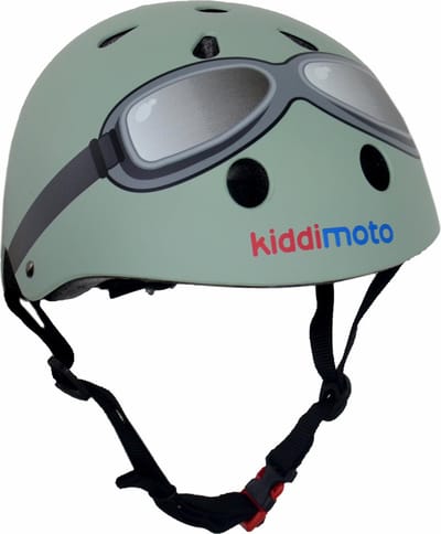 Kiddimoto helm Pastel Green
