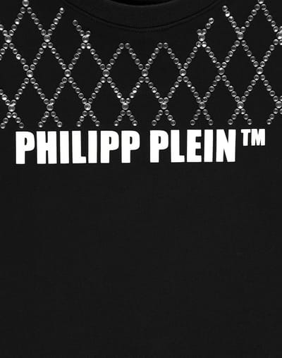 Sweatshirt Ls Crystal Plein