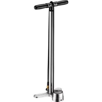 Lezyne Alloy Digital Drive 3.5 Vloerfietspomp Aluminium - Zilver