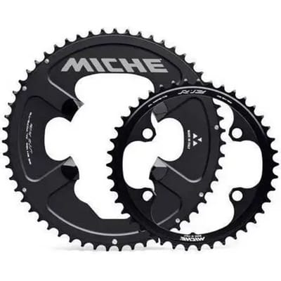 Miche Kettingblad UTG R92 12v 50 tands zwart met boutjes