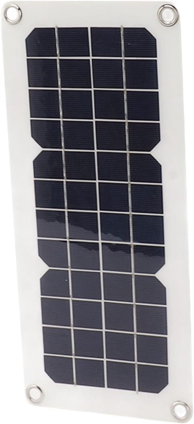 Zonnepaneel Kit - Draagbare Energie - Buiten Opladen - Dubbele Uitgang - 3399 x 19 cm - Zwart