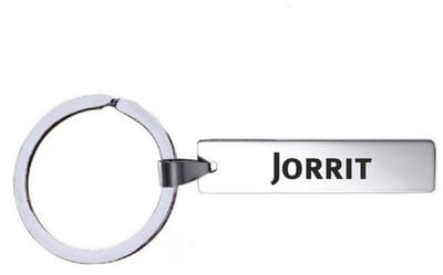 Sleutelhanger Met Naam - Jorrit - RVS