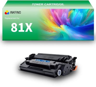 INKFIND 81X (CF281X) Tonercartridge compatibel met HP 81X CF281X - 1-pack Zwart