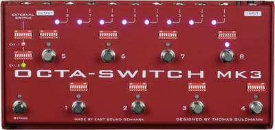 Carl Martin Octa-Switch MK3 programmeerbare switcher