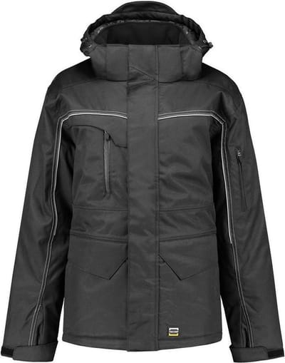 Tricorp midi parka canvas - Workwear - 402007 - donkergrijs - maat 5XL