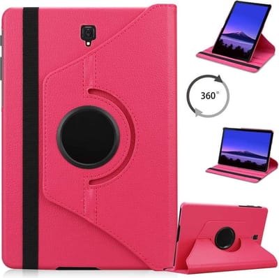 Draaibaar Hoesje - Rotation Tabletcase - Multi stand Case Geschikt voor: Samsung Galaxy Tab S4 10.5 inch T830/T835 (2019) - Roze