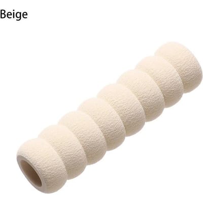 Zachte Rubberen Botsbeschermer Deurklink Stopper Schattige Ronde Deurknop Schuimhoes Meubelbeschermer Babyveiligheid Praktisch Statisch-vrij beige