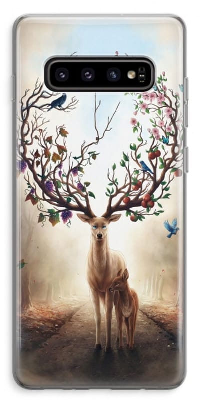 Case Company® - Hoesje geschikt voor Samsung Galaxy S10 Plus hoesje - Seasons Change - Soft Cover Telefoonhoesje - Bescherming aan alle Kanten en Schermrand