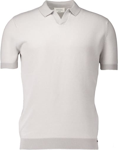 Gentiluomo poloshirt korte mouw grijs