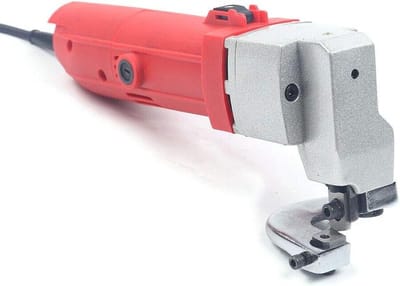 Elektrische metaalschaar - Nibbler plaatschaar - Metaal snijden - Stofdichte motor - 25 mm dikte - Zwart
