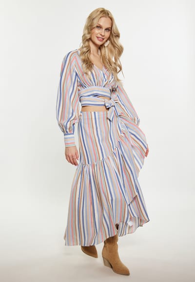IZIA Rock Dames Blauw Veelkleurig