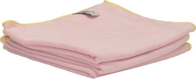D&L Microvezel Doeken Super - 40 x 40cm - 3 Stuks - Roze