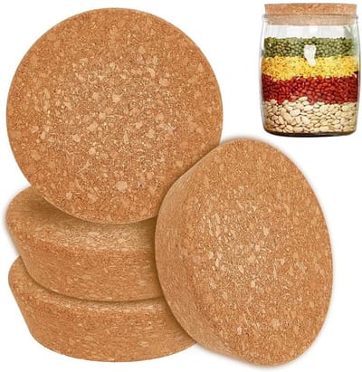 Grote Korken Flessendoppen 74-80mm Conische Korken voor Keuken en Trouwringen, Set van 4