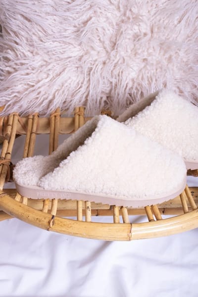 Pretty You London Pretty You London Sheepskin Jude Slof Sheepskin Jude Slof