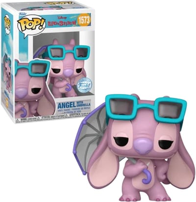 Funko Pop! Disney: Lilo & Stitch - Angel with Umbrella #1573 [Missing Sticker]