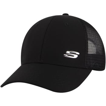 Skechers Sport S Metal Hat Cap, Unisex, Zwart, Pet, maat: One size