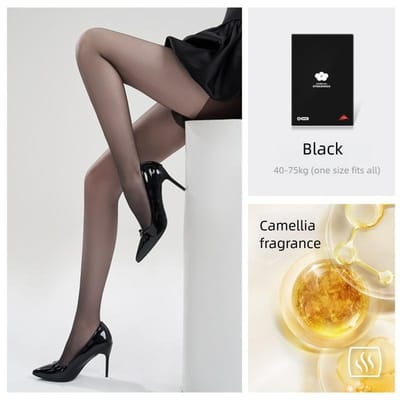 Bas Kave Résistants aux Accrocs 0D pour Femmes Été Ultra-Fins Transparents Anti-Accroc Collants Leggings Respirants One Size gray