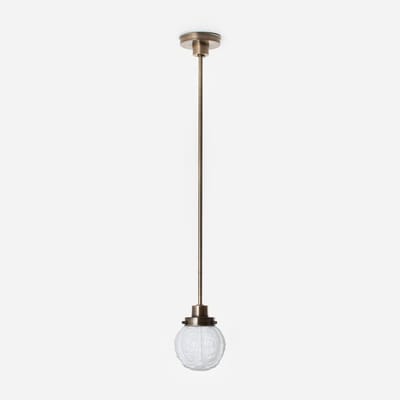 Hanglamp Guimard Flower 20's Brons - Art Deco Trade