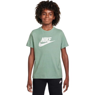 Nike Kinderen/Kinderen Sportswear Logo Katoenen T-Shirt (Groen)