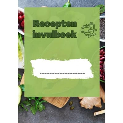 Recepten Invulboek - Joyce Staneke-Meuwissen