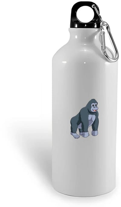 Hacebo® - Gorilla waterfles - Aap - Dieren liefhebbers - Dieren - dierendag - water fles - 400ML