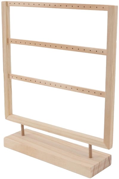 Dailygoods- Oorbelhouder Elegant Ontwerp - Sieradenhouder - Oorbellenrekje - Sieradenstandaard voor Kettingen - Grote Capaciteit - 27 Paar Oorbellen