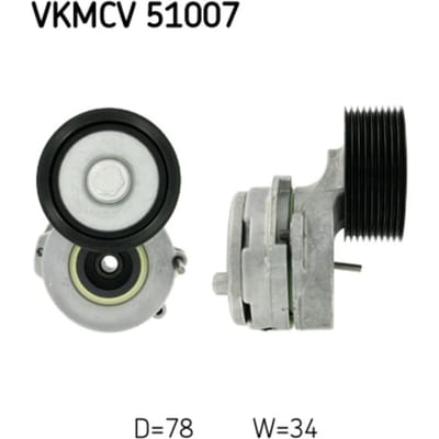 Spanpoelie, V-riem SKF VKMCV 51007
